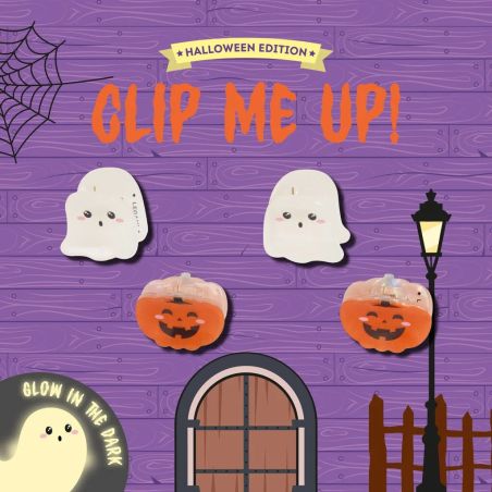 Clip me up! - Set mit 4 Haarcl ip - Halloween