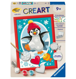 Fröhlicher Pinguin