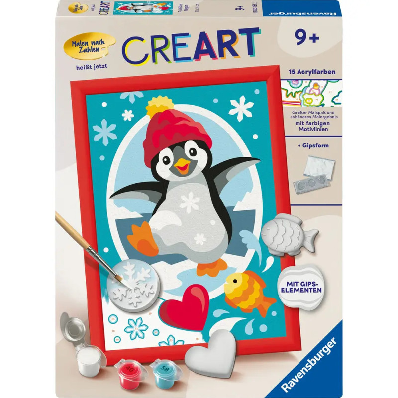 Fröhlicher Pinguin