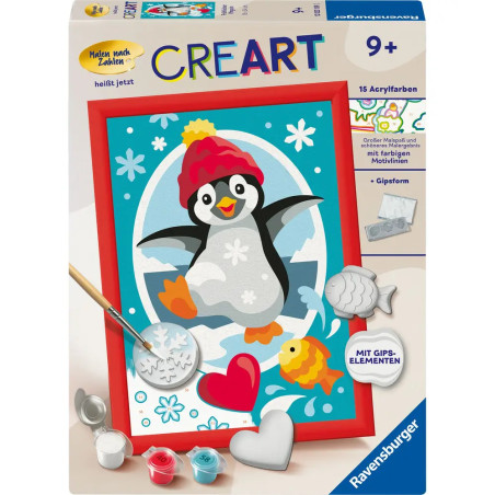 Fröhlicher Pinguin