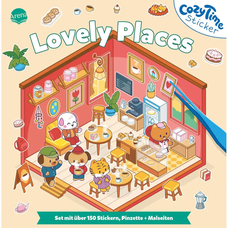 Cozy Time Sticker – Lovely Places