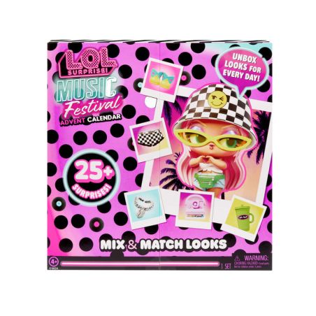 MGA Entertainment L.O.L. Surprise! Adventskalender Music Festival – 24 Überraschungen