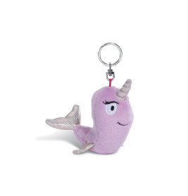 NICI Schlüsselanhänger Narwal Wal-Traud – Glitzernd & Plüsch (10cm)