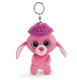 NICI GLUBSCHIS Schlüsselanhänger Pudel Mookie – Pink, verwuschelt & mit Glitzeraugen