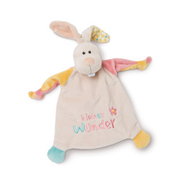 NICI My First Schmusetuch Hase 'Kleines Wunder' – Kuscheltuch für Babys