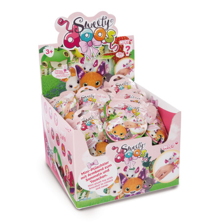 Sweetydoos Miniplüschtiere mit Freundschaftsarmbändchen