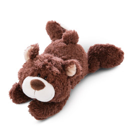 NICI GREEN Bär Malo Kuscheltier – Liegend, nachhaltig (RPET), 30cm