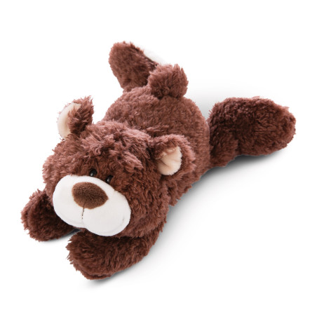 NICI GREEN Bär Malo Kuscheltier – Liegend, nachhaltig (RPET), 30cm