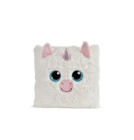 NICI GLUBSCHIS Einhorn Milky-Fee Kissen – Kuscheliges Plüschkissen mit Glitzeraugen