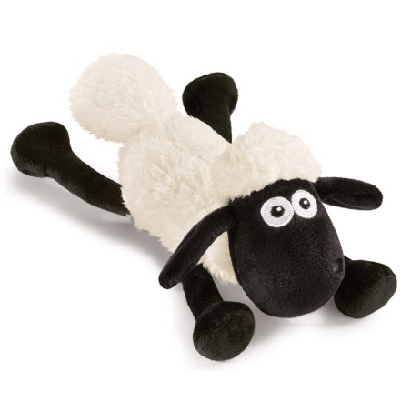 NICI GREEN Shaun das Schaf Kuscheltier liegend – Nachhaltig & weich: Ideales Geschenk ab 0 Monate