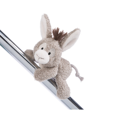 NICI MagNICI Esel Donkeylee 12cm | NICI GREEN Plüschmagnet | Kühlschrank Magnet & Deko