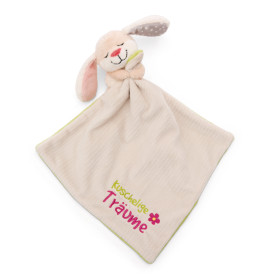 NICI MyFirst Schmusetuch Hase (22x22cm) – Weich & Sensory für Babys, Geschenkidee | NICI 4012390497533