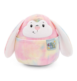 NICI Hase Kuscheltier 'Chill' 20cm – Weicher Plüschhase mit Bauchtasche für Baby & Kind