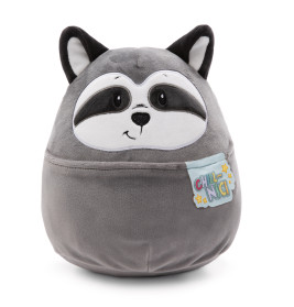 NICI Kuscheltier Waschbär – Super weich mit Bauchtasche | 30 cm