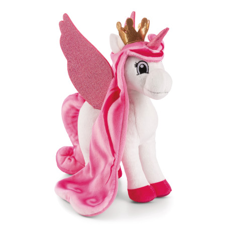 NICI Einhorn Kuscheltier 'Lissy PONY Tamani' - Magisches Plüschtier mit Glitzerflügeln & Krone