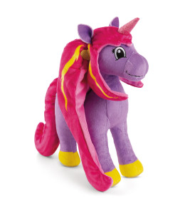 Lissy PONY Einhorn Mandy Plüschtier lila – Kuscheltier für Kinder ab 0 Monate