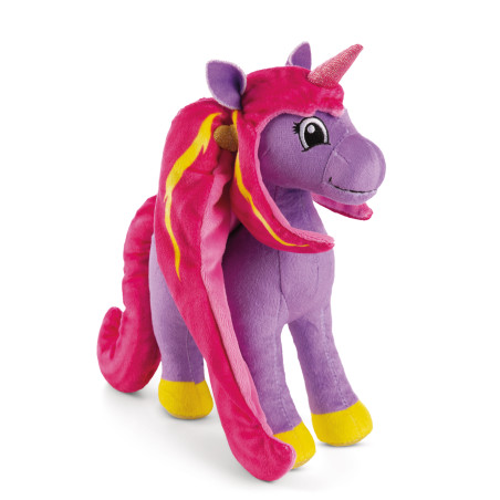 Lissy PONY Einhorn Mandy Plüschtier lila – Kuscheltier für Kinder ab 0 Monate