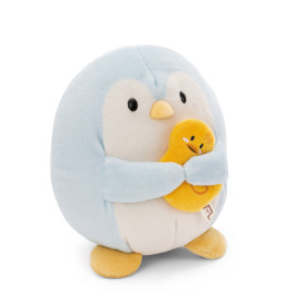 NICI mymochi Pinguin Waddle mit Ente – Kuschelweich, Kawaii Design & 27cm Plüschtier