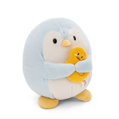 NICI mymochi Pinguin Waddle mit Ente – Kuschelweich, Kawaii Design & 27cm Plüschtier