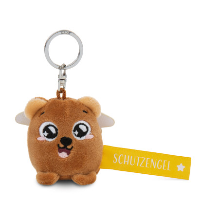 Schlüsselanhänger Bär ''Schutzengel! gelb