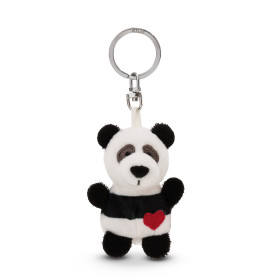 Schlüsselanhänger Panda mit Herz 5cm
