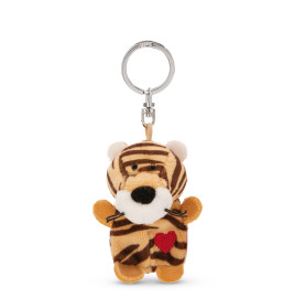 Schlüsselanhänger Tiger mit Herz 5cm an