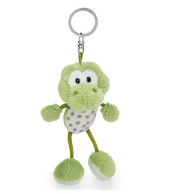 NICI Schlüsselanhänger Frosch Fridolin Frog 10cm – Plüsch & NICI GREEN (RPET)