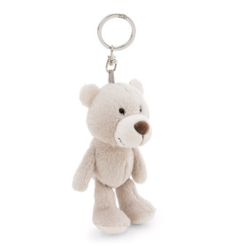 NICI Schlüsselanhänger Bär Finni 10cm | Kuschelbär am Schlüsselring | GREEN | Bears & Friends | 4012390623000
