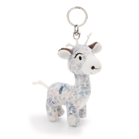 NICI GREEN Schlüsselanhänger Giraffe Winny Winterfur 10cm – Plüsch aus RPET