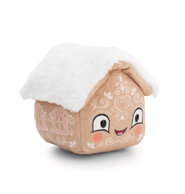 NICI GREEN Plüsch Lebkuchenhaus 15cm – Nachhaltiges Plüschtier