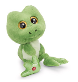 NICI GLUBSCHIS Frosch Jummi 15cm schlenkernd - Grünes Plüschtier mit Glitzeraugen