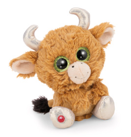 NICI GLUBSCHIS Hochlandrind Shug 15cm schlenkernd - Plüschtier mit Glitzeraugen