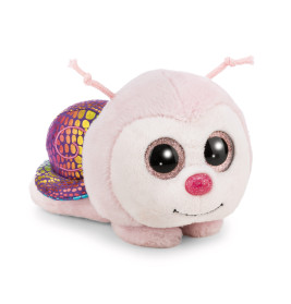 NICI GLUBSCHIS Schnecke Snilli, 13 cm – Weich, rosa mit Glitzeraugen