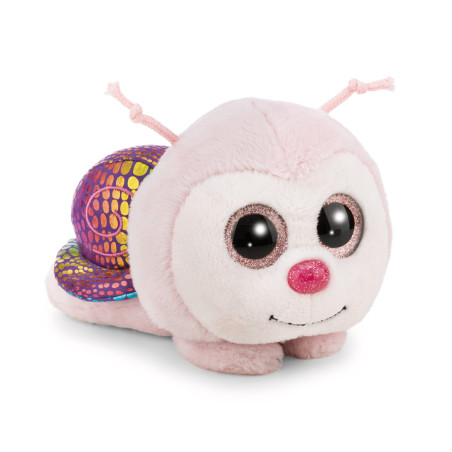 NICI GLUBSCHIS Schnecke Snilli, 13 cm – Weich, rosa mit Glitzeraugen
