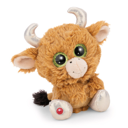 NICI GLUBSCHIS Hochlandrind Shug 25cm - Flauschiges Plüschtier mit Glitzeraugen