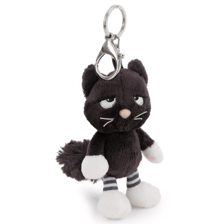 Schlüsselanhänger Katze mit Karabiner
