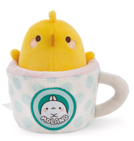 NICI Kuscheltier Piu Piu Plüschtasse 12x9cm | Niedlicher Plüsch-Küken