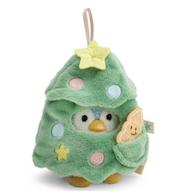 Kuscheltier Set Pinguin Waddle m. Lebkuchen u. Weihnachtsbaumkostüm in Geschenkbox