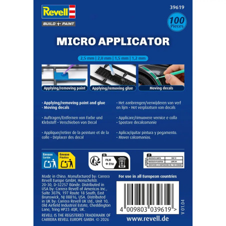 PAINTA Micro Applicator / 100 Stück, Revell Zubehör