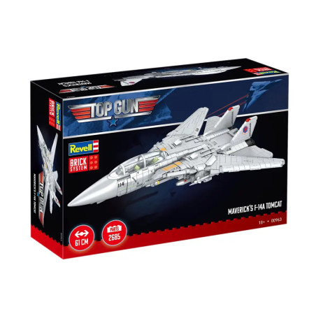 Maverick s F-14A Tomcat Top Gun - Brick System, Revell Klemmbaustein Set