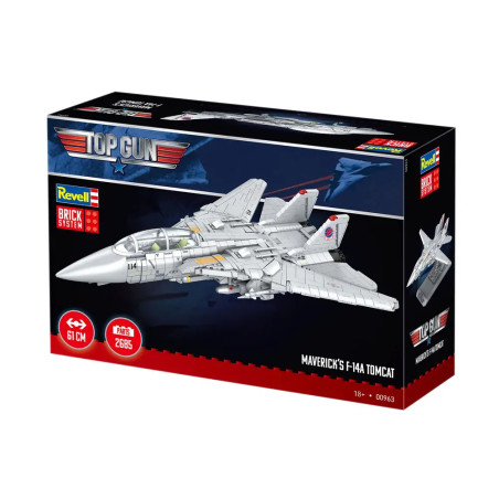 Maverick s F-14A Tomcat Top Gun - Brick System, Revell Klemmbaustein Set