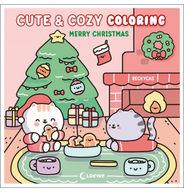 Cute   Cozy Coloring - Merry Christmas