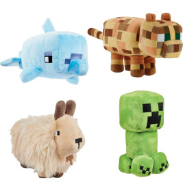 Minecraft Kuscheltiere, Plüschtier vers. Charaktere