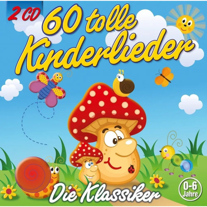 CD 60 tolle Kinderlieder