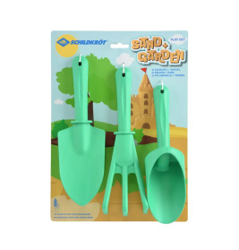 Schildkröt Funsport Schaufel + Rechen Set, 3-teilig, grün