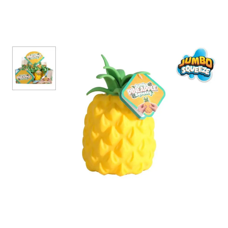 Jumbo Squeeze Ananas, 22cm