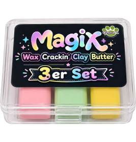 MagiX Wax Crackin' Clay Butter, 3er Set