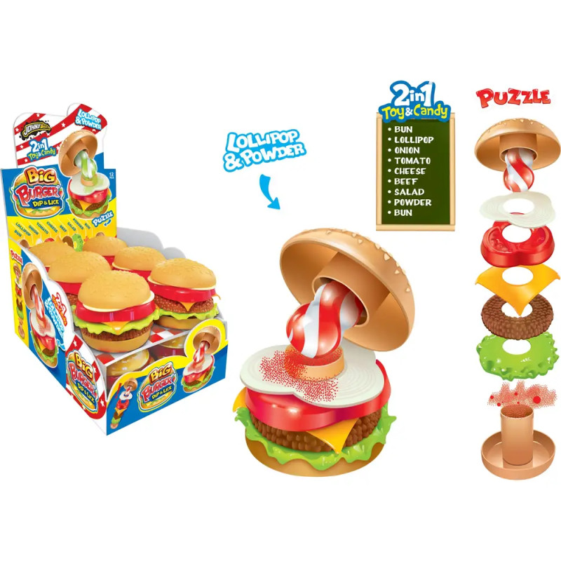 Johny Bee Big Burger Dip   Lick 21g