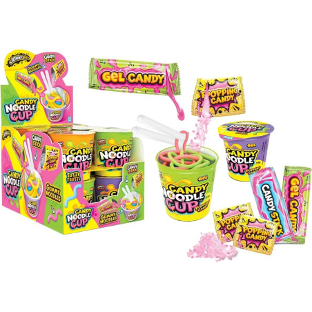 Johny Bee Candy Noodle Cup Tutti Frutti 55g