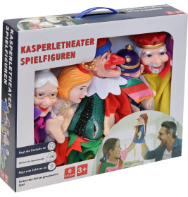 Kasperletheater Spielfiguren 6 Stück